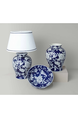 Linens Adore Porselen 23x23x28 Cm Vazo Çok Renkli