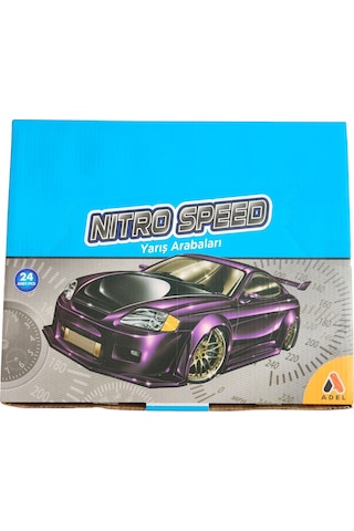 Nitro Speed 24'lü Yarış Arabaları Seti Diğer