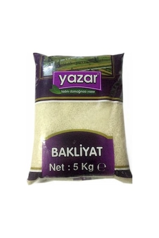 Yazar Bakliyat Pilavlık Pirinç 2 x 5 KG + Baklavalık Sert Buğday Unu 2 x 5 KG