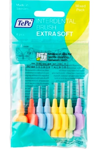 Tepe Extra Soft Arayüz Fırçası Karışık Set 8'li