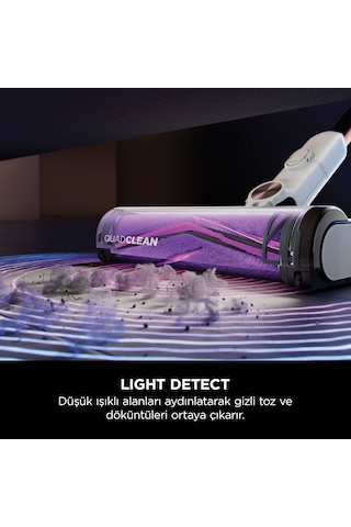 Shark Detect Clean&Empty IW3612EUT Auto-Empty Sistemli Turbo Başlıklı Şarjlı Dikey Süpürge 2 L