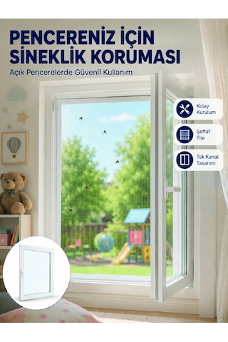 Sinek Ve Uçan Böceklere Karşı Koruyucu Pencere Sineklik Filesi Çok Renkli