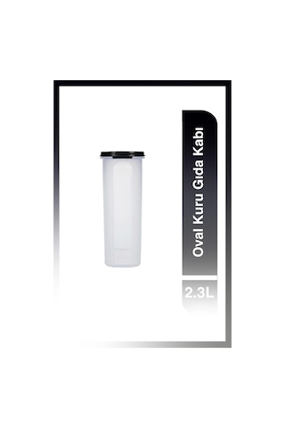 Tupperware Oval Kuru Gıda Kabı-4 2.3l