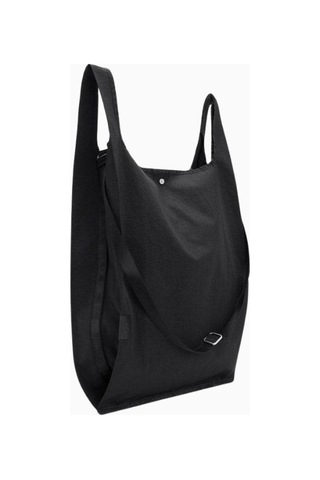 Lojel Niru 3-way Tote 15l Unisex Günlük Omuz Ve El Çantası All Black Omuz Çantası Siyah