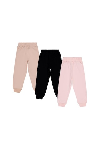 Civil Girls Kelebek Baskılı 3'lü Set 2-5 Yaş Eşofman Altı - Standart