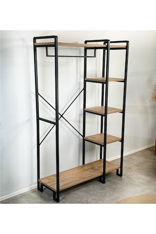 Gardrop Metal Raf Çok Amaçlı Dolap Askılık 6068