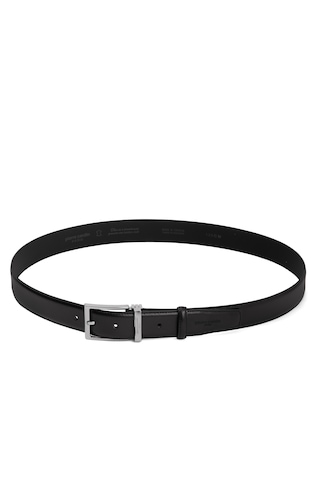 Pierre Cardin Deri Erkek Kemer 3,5 Cm Pc-2209 Siyah