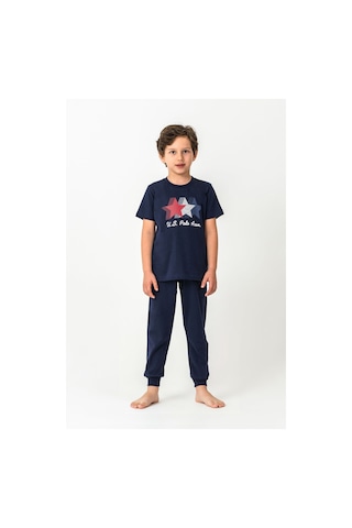 U.S. Polo Assn. U.s. Polo Assn. Erkek Çocuk Lacivert Pijama Takım Us2441-c-v1