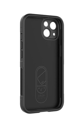 Kilifone - Apple Uyumlu iPhone 13 - Kılıf Esnek Tpu Oyuklu Arka Yüzey Tasarımlı Etnik Silikon Kapak - Kırmızı