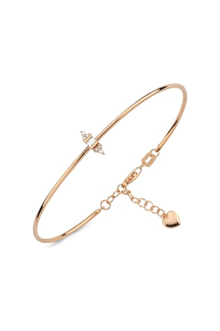 Nadias Jewellery Baget Pırlanta Bileklik N11.40