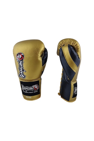 Dragondostore Dragon 30382-P Profi Bağcıklı Profesyonel Boks Eldiveni