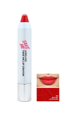 Lebelage Kırmızı Stick Ruj Take Me Lip Crayon 08 Hotkiss Red