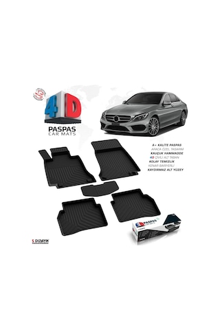 Mercedes C Serisi W205 4d Havuzlu Paspas 2015-2020 A+ Kalite