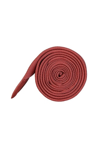Morven Erkek Kırmızı Basic Jakarlı Kravat Kırmızı