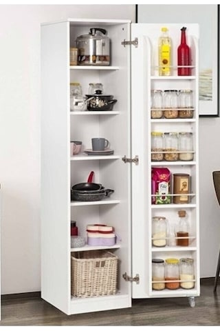 Tek Kapaklı 165 Derece Açılır Kapak Çok Amaçlı Mutfak Dolabı Beya