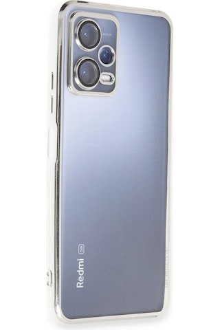 Gld-spt- Newface Xiaomi Redmi Note 12 5g Kılıf Razer Lensli Silikon - Gold