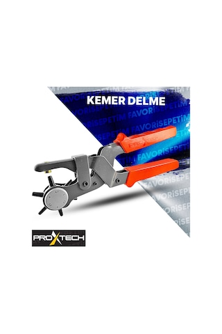 Pro 6 Farklı Boyutta Kemer Delme Pensesi Kemer