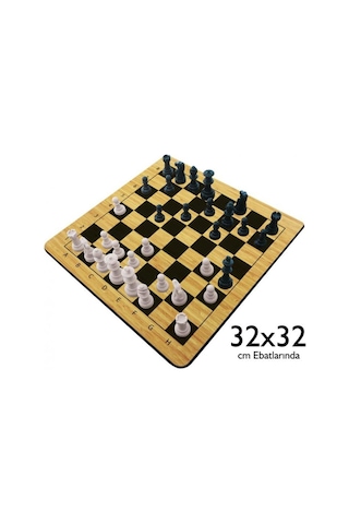 Satranç Redka Ahşap Satranç Akıl Oyunları Lisanslı Ürün