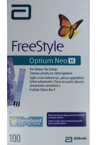 Abbott Freestyle Şeker Ölçüm Stribi