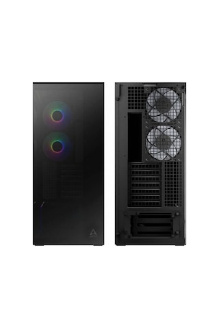 ARCTIC Xtender 5xARGB Fan Tempered Glass 420mm Sıvı Soğutma Destekli E-ATX Type-C Kule Tipi Siyah Bilgisayar Kasası