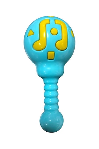 Kiki Oyuncak Marakas Çıngırak Eğitici ve Öğretici Turkuaz