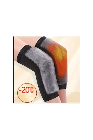 Yıwushı Kalınlaştırılmış Isıtmalı Dizlik, Kış İçin, Hem Erkekler-kadınlar İçin Uygun Premium Xxl