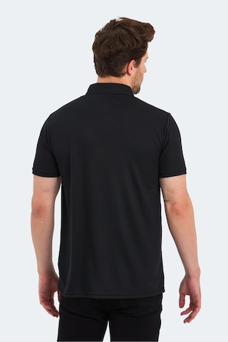 Slazenger Sloan Erkek Polo Yaka Siyah Tişört Siyah