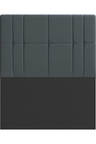 Yatak Başlığı, Lidya Başlık Antrasit 90x100 Cm