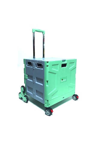 Yükseklik Ayarlı Merdiven Çıkabilen Paket Taşıma Arabası