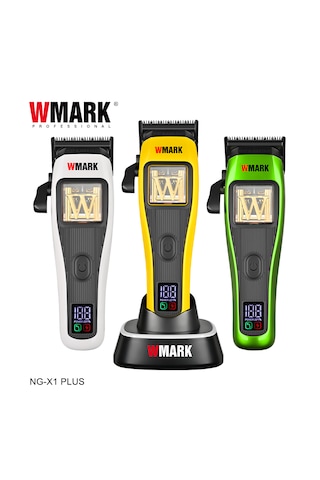 Wmark Ng-x1 Plus Profesyonel Saç Kesme Makinesi 10.000 Rpm Vector Motor Teknolojisi