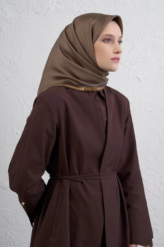 Armine Nostalji Serisi Sura İpek Eşarp 9401ds 08-gold