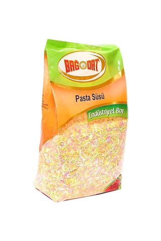 Bağdat Baharat Endüstriyel Boy Pasta Süsü Renkli 1 KG