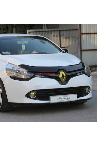 Eurocap Renault Clio 4 Ön Kaput Koruma Rüzgarlık 3Mm Abs 12-20