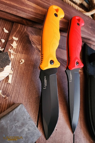 Outdoor Piknik Kamp Bıçağı Bıçak Kılıflı Mutfak Çakısı 2 Li Kmpx01 Çok Renkli