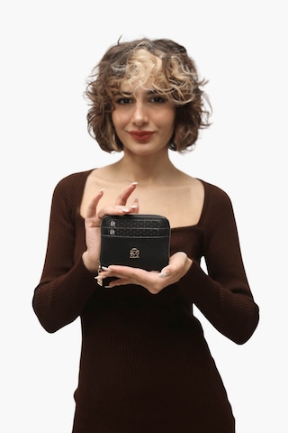 Sosela Ssl-4023 Siyah Kadın Kadın Cüzdan Siyah