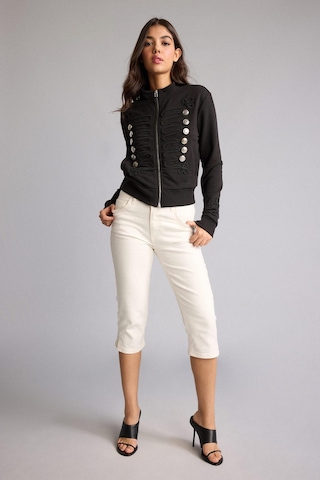 Defacto Slim Fit Kapri Pantolon I0179ax26hswt1 Beyaz-wt1