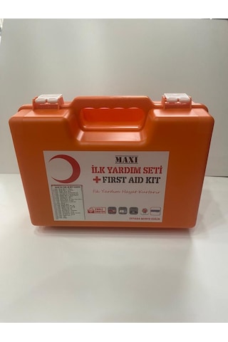 Maxi İş Güvenliği Yönetmeliğine Uygun İş Yeri İlk Yardım Çantası