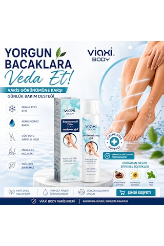 Viaxi Bacaklar İçin Jel 100 ML