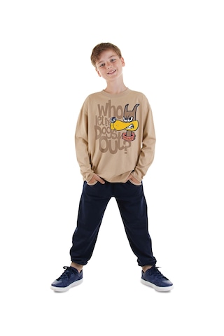 Denokids Who Erkek Çocuk T-shirt Pantolon Takım Renkli