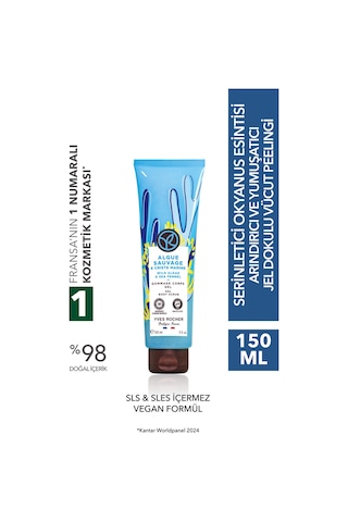 Yves Rocher Jel Dokulu Vücut Peelingi-arındırıcı&yumuşatıcı&serinletici Okyanus Esintisi-sls,sles İçermez,vegan- 150 Ml