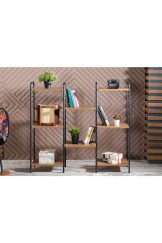 Çiçeklik Geniş Sekiz Raflı