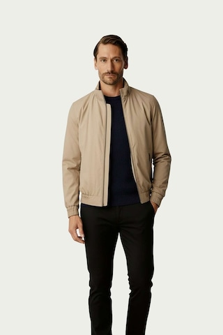 İgs Taş Erkek Bomber Mont Modern Kesim-26030 Bej