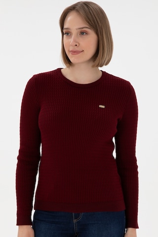 U.s. Polo Assn. Kadın Bordo Kazak /triko 50312922-vr014 Bordo