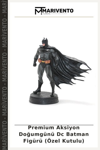 Premium Aksiyon Doğumgünü Dc Batman Figürü Özel Kutulu