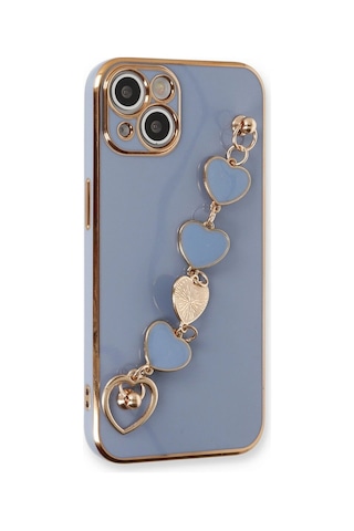 Apple, Uyumlu iPhone 14 Kılıf Esila - Gri - Aflc-842718