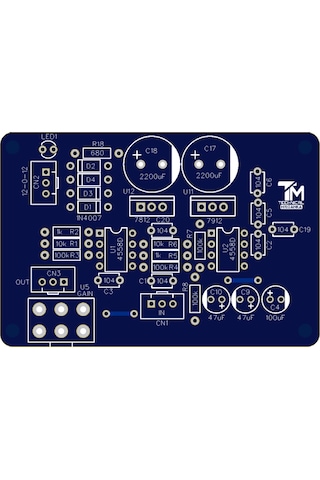 Amfiler Için Preamplifier Ön Yük Güçlendirme Devresi