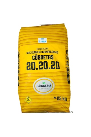 Gübretaş 20.20.20 + ME Damlama Sulama Gübresi 25 KG