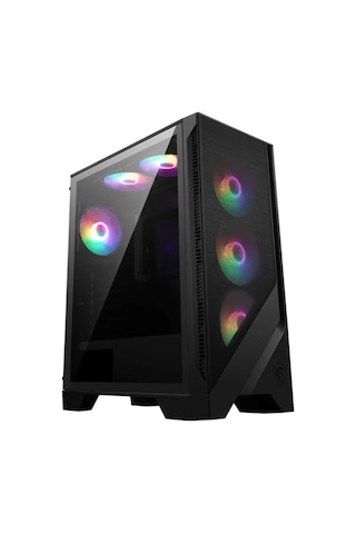 Msı Mag Forge 120a B65 Temperli Cam 6x120mm Auto Rgb Fan 650w Bronz Atx Gamıng Kasa