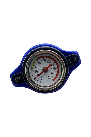 Yunboo Alüminyum Plastik Otomobil Radyatör Kapağı 0.9-1.3bar Basınçlı Sıcaklık Ölçer Su Tankı Kapak