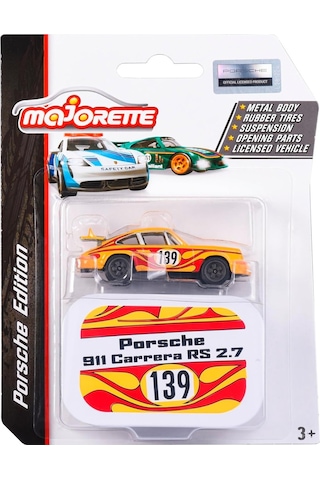 Majorette Porsche Delux Araçlar Porsche 911 Carrera Rs 2.7
